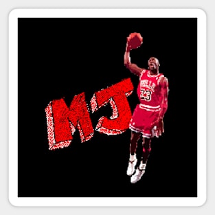 MJ 23 - THE GOAT - Pixelated Magnet